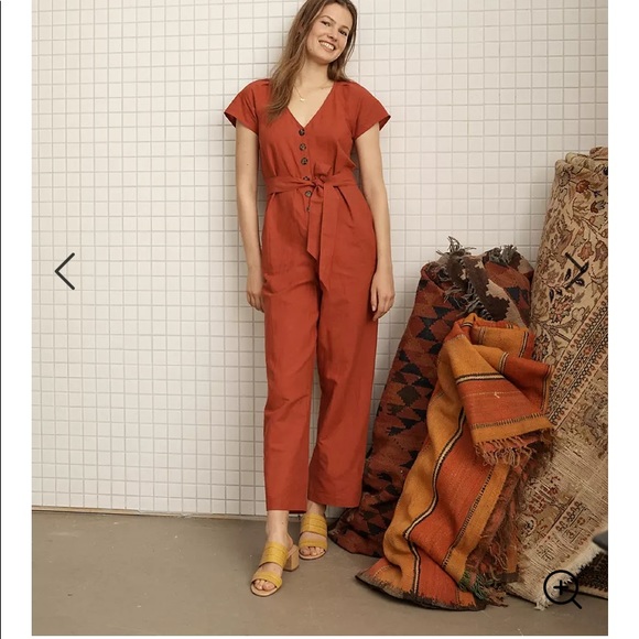 Madewell Pants - Madewell linen cotton jumpsuit
